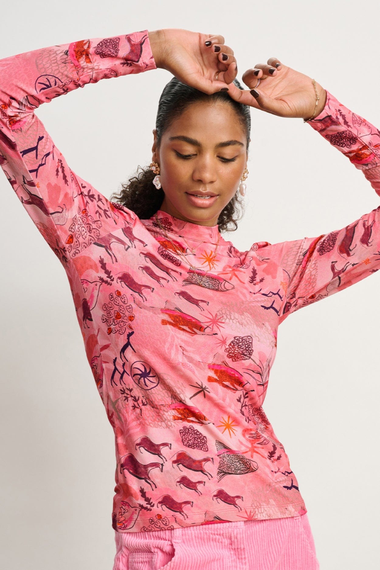 POM Amsterdam Turtlenecks Pink / 34 COL ROULÉ - Fantastique Rose