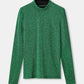 POM Amsterdam Turtlenecks TURTLENECK - Glitter Pine Green