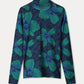 POM Amsterdam Turtlenecks TURTLENECK - Romi Jersey Bloom Teal Green