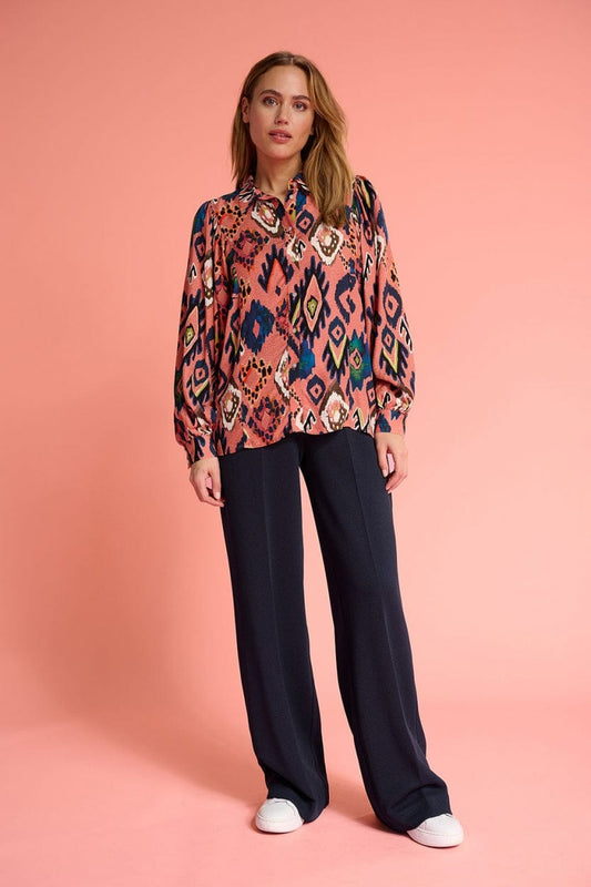 POM Amsterdam Blouses BLOUSE - Crafts Dusty Pink