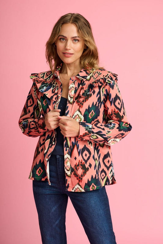 POM Amsterdam Blouses BLOUSE - Lara Crafts Dusty Pink