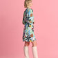 POM Amsterdam Dresses ROBE - Botanical Blue