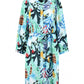 POM Amsterdam Dresses ROBE - Botanical Blue