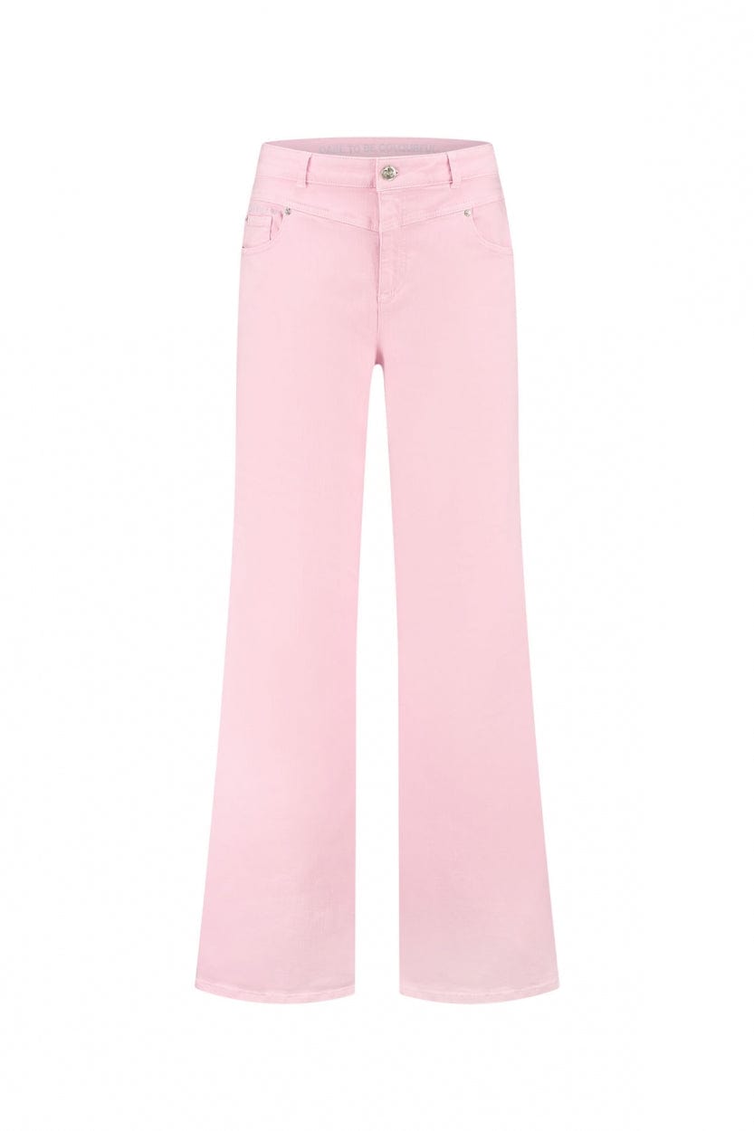 POM Amsterdam Jeans JEANS - Wide Leg Lilac Pink