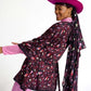 POM Amsterdam Kimono Red / OS KIMONO - Leopard Red