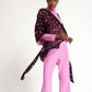 POM Amsterdam Kimono Red / OS KIMONO - Leopard Red