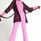 POM Amsterdam Kimono Red / OS KIMONO - Leopard Red