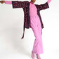 POM Amsterdam Kimono Red / OS KIMONO - Leopard Red