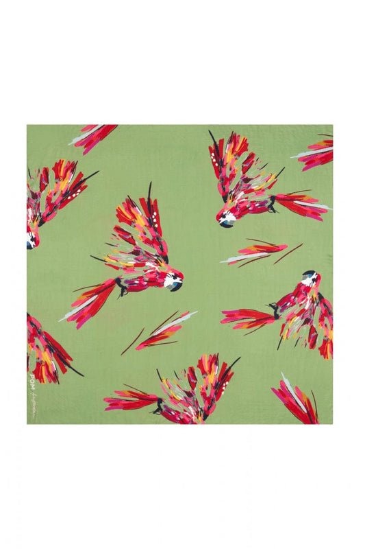 POM Amsterdam Shawls Green / OS ÉCHARPE - Parrots Green