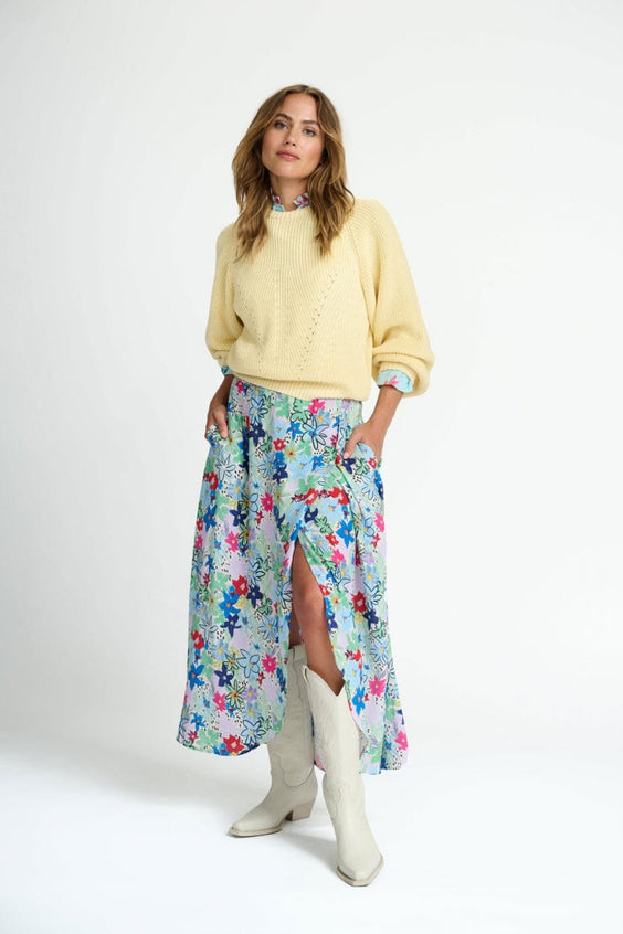 POM Amsterdam Skirts Green / 34 JUPE - Blossom