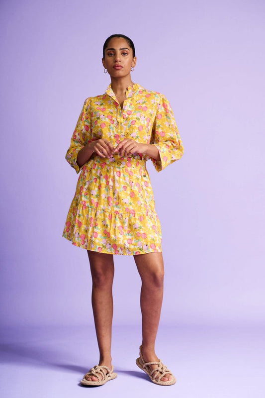 POM Amsterdam Skirts JUPE - Pomegranate Yellow