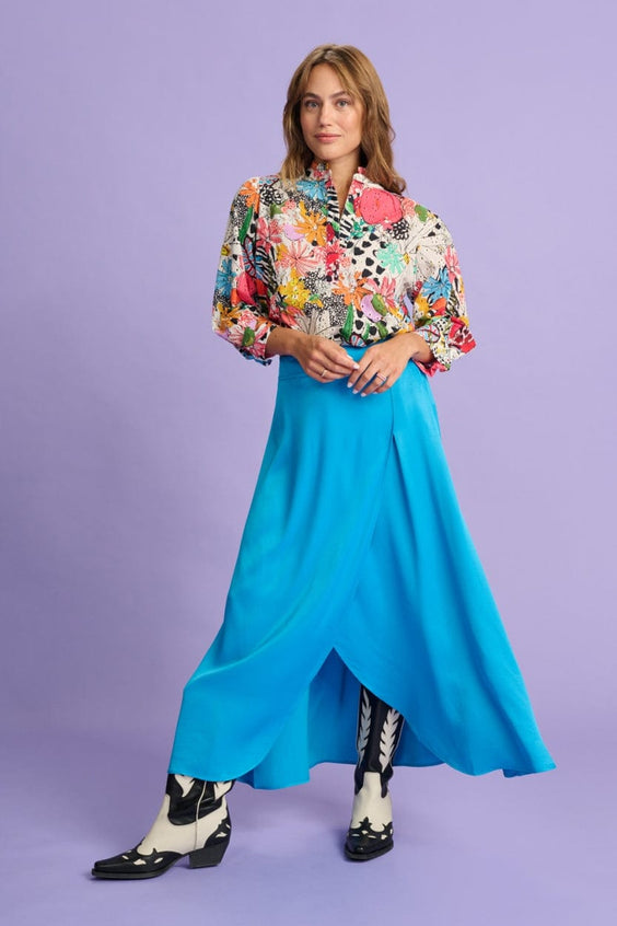 POM Amsterdam Skirts JUPE - Sapphire Blue