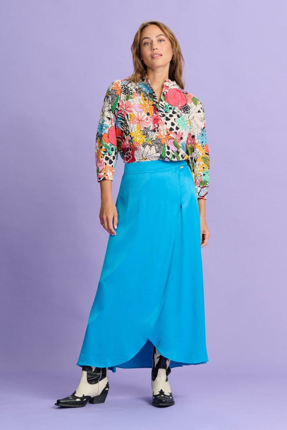 POM Amsterdam Skirts JUPE - Sapphire Blue