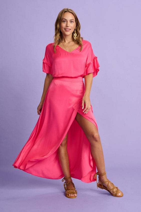 POM Amsterdam Skirts Pink / 34 JUPE - Raspberry